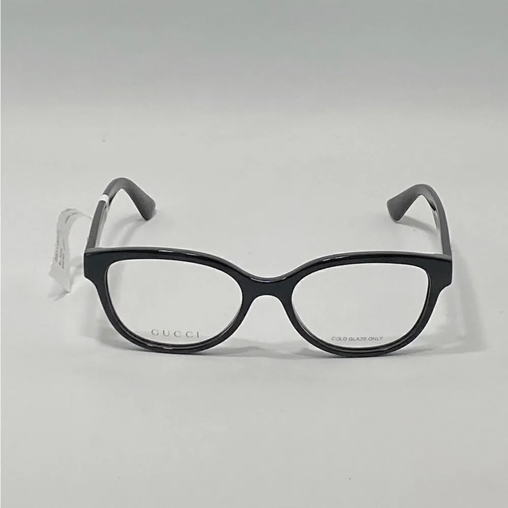 Gucci Eyewear double G oval-frame glasses
